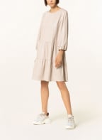 MARC CAIN Kleid in Lederoptik mit 3/4-Arm, Farbe: 173 natural (Bild 1)