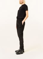 BOSS Pants EJOY in jogger style with sequin trim, Color: BLACK (Image 1)