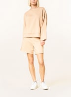 BOSS Sweatshirt ECAL with tuxedo stripes, Color: BEIGE (Image 1)