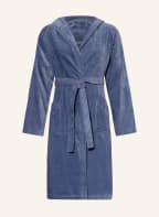 VOSSEN Unisex-Bademantel TEXAS mit Kapuze , Farbe: BLAU (Bild 1)