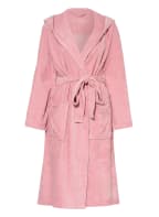 VOSSEN Unisex-Bademantel GINA mit Kapuze, Farbe: ROSA (Bild 1)