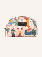 WOUF Makeup bag COZY, Color: CAMEL/ BLUE/ LIGHT PINK (Image 1)