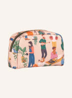 WOUF Makeup bag COZY, Color: CAMEL/ BLUE/ LIGHT PINK (Image 1)
