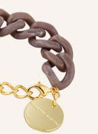 VANESSA BARONI Armband FLAT CHAIN, Farbe: TAUPE/ GOLD (Bild 1)