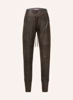 RAFFAELLO ROSSI Hose CANDY in Lederoptik, Farbe: KHAKI (Bild 1)