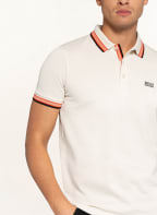 BOSS Piqué-Poloshirt PADDY, Farbe: CREME (Bild 1)