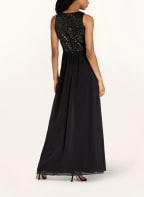 VM VERA MONT Abendkleid mit Paillettenbesatz , Farbe: DUNKELGRAU (Bild 1)