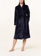 SCHIESSER Damen-Bademantel SELECTED! PREMIUM INSPIRATION, Farbe: DUNKELBLAU (Bild 1)