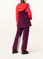 MAMMUT Skijacke LA LISTE, Farbe: LILA/ NEONROT (Bild 1)