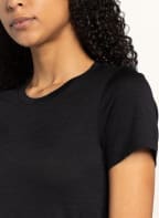 icebreaker T-Shirt TECH LITE II aus Merinowolle, Farbe: SCHWARZ (Bild 1)