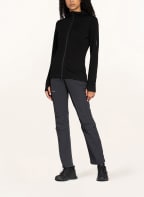 icebreaker Unterziehjacke MERINO QUANTUM III aus Merinowolle, Farbe: SCHWARZ (Bild 1)