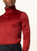 SALOMON Fleecepullover ESSENTIAL LIGHTWARM SEAMLESS, Farbe: ROT (Bild 1)