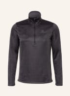 SALOMON Fleecepullover ESSENTIAL LIGHTWARM SEAMLESS, Farbe: DUNKELGRAU (Bild 1)