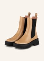 BOSS Chelsea-Boots DENORY, Farbe: BEIGE/ SCHWARZ (Bild 1)