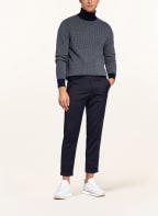 TOMMY HILFIGER Rollkragenpullover, Farbe: WEISS/ DUNKELBLAU (Bild 1)
