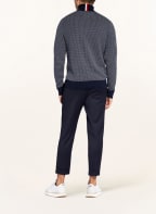 TOMMY HILFIGER Rollkragenpullover, Farbe: WEISS/ DUNKELBLAU (Bild 1)