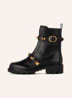 VALENTINO GARAVANI Botki motocyklowe ROMAN STUD , Kolor: CZARNY (Obrazek 1)