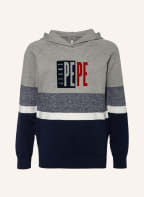 Pepe Jeans Hoodie, Farbe: GRAU/ DUNKELBLAU (Bild 1)