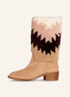 AQUAZZURA Boots NOMADE, Farbe: CAMEL/ DUNKELROT/ ROSÉ (Bild 1)