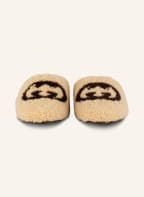 GUCCI Echtfell-Mules, Farbe: BEIGE (Bild 1)