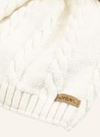 norton Mütze mit Kunstpelzbommel, Farbe: WEISS (Bild 1)