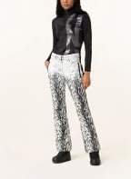 SPORTALM Skihose, Farbe: WEISS/ SCHWARZ/ HELLBRAUN (Bild 1)