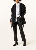 MONCLER Daunenjacke im Materialmix, Farbe: SCHWARZ (Bild 1)