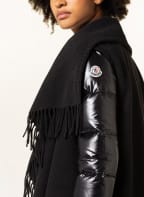 MONCLER Daunenjacke im Materialmix, Farbe: SCHWARZ (Bild 1)