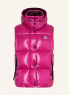 MONCLER Daunenweste LUZULE, Farbe: FUCHSIA (Bild 1)