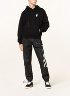 Off-White Oversized-Hoodie, Farbe: SCHWARZ (Bild 1)