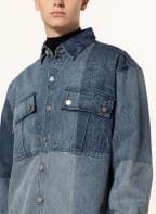 032c Jeans-Overshirt, Farbe: BLAU (Bild 1)