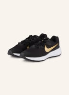 Nike Laufschuhe REVOLUTION 6, Farbe: SCHWARZ/ GOLD (Bild 1)