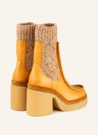 Chloé Plateau-Stiefeletten JAMIE, Farbe: 214 BURNING CAMEL (Bild 1)