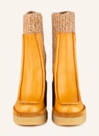 Chloé Plateau-Stiefeletten JAMIE, Farbe: 214 BURNING CAMEL (Bild 1)