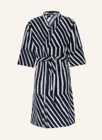 marimekko Unisex-Bademantel KALASÄÄSKI, Farbe: WEISS/ DUNKELBLAU (Bild 1)
