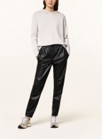 MRS & HUGS Strick-Hoodie aus Cashmere , Farbe: HELLGRAU (Bild 1)