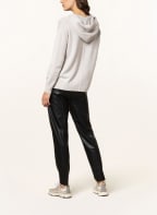 MRS & HUGS Strick-Hoodie aus Cashmere , Farbe: HELLGRAU (Bild 1)