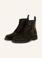 Floris van Bommel Schnürboots, Farbe: KHAKI (Bild 1)