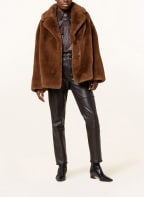 STAND STUDIO Kunstpelz-Jacke SAVANNAH, Farbe: BRAUN (Bild 1)