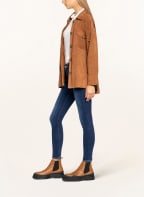 mavi Skinny Jeans ADRIANA, Farbe: 34561 dark brushed denim (Bild 1)