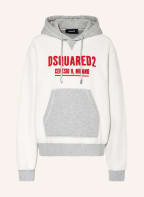 DSQUARED2 Oversized-Hoodie , Farbe: HELLGRAU/ GRAU (Bild 1)