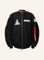 BALENCIAGA Oversized-Blouson, Farbe: SCHWARZ (Bild 1)