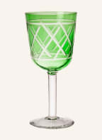 pols potten Set of 4 wine glasses, Color: GREEN/ OLIVE/ PINK (Image 1)