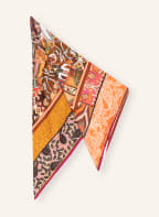 CODELLO Dreieckstuch , Farbe: FUCHSIA/ ORANGE/ BRAUN (Bild 1)