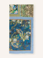 CODELLO Schal mit Glitzergarn, Farbe: BLAU/ GRÜN/ GELB (Bild 1)