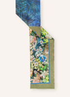 CODELLO Schal mit Glitzergarn, Farbe: BLAU/ GRÜN/ GELB (Bild 1)