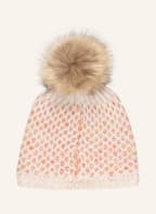 Barts Mütze WOSHI mit Kunstpelzbommel, Farbe: ROSA/ CREME (Bild 1)