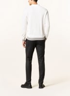 REISS Strick-Poloshirt JERICHO Regular Fit, Farbe: ECRU/ GRAU (Bild 1)