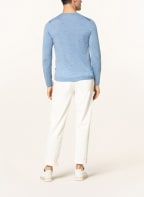 MAERZ MUENCHEN Pullover aus Merinowolle, Farbe: BLAUGRAU (Bild 1)