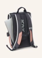 AEVOR Rucksack DAYPACK 18 l (erweiterbar auf 28 l) mit Laptop-Fach, Farbe: GRAU/ HELLGRAU/ NUDE (Bild 1)
